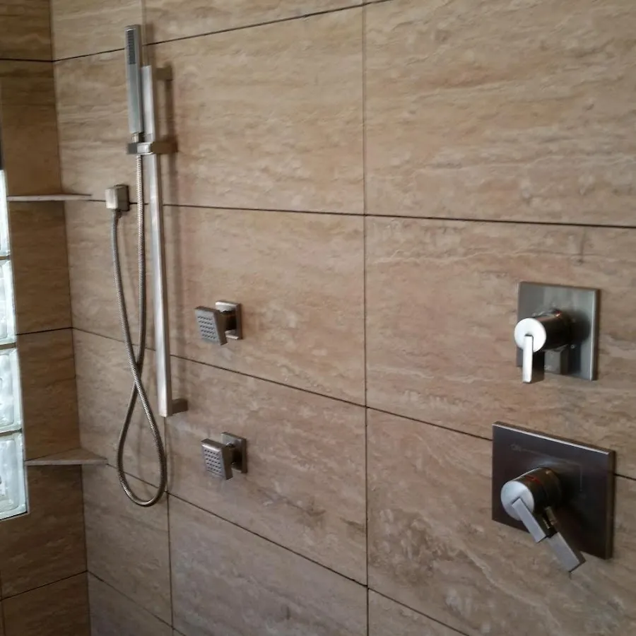 Shower fixture installation for Water Heater Replacement in Earlimart